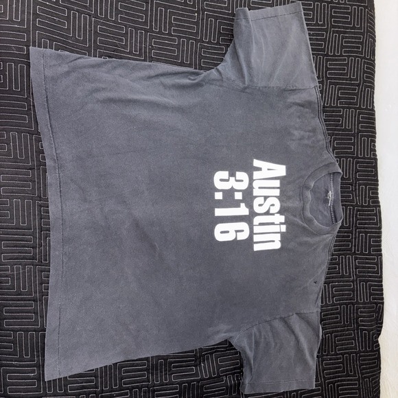 Vintage 1997 WWF Tag Stone Cold Steve Austin 3:16‎ Shirt Mens Large Titan Sports